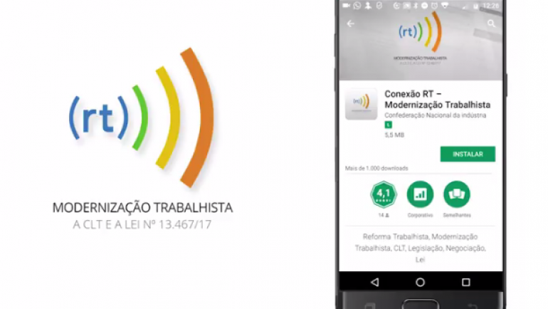 CNI lança aplicativo para explicar a nova legislação trabalhista