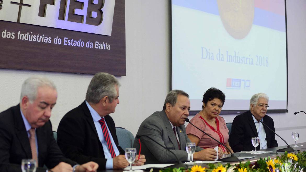 Dia da Indústria é celebrado na Federação da Bahia junto ao governo